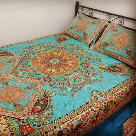 نحوه شستشو و نگه داری رو تختی ترمه