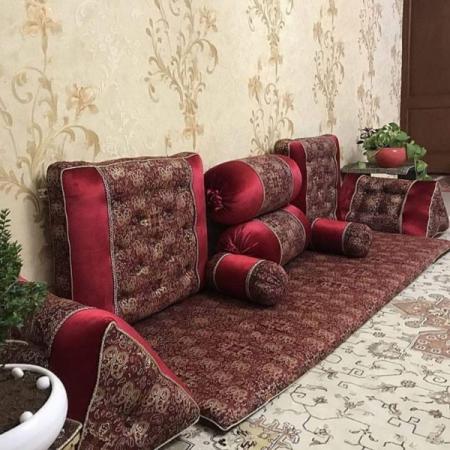 تولید عمده ست پشتی ترمه شیخ نشین