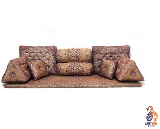 مشخصات ست پشتی ترمه